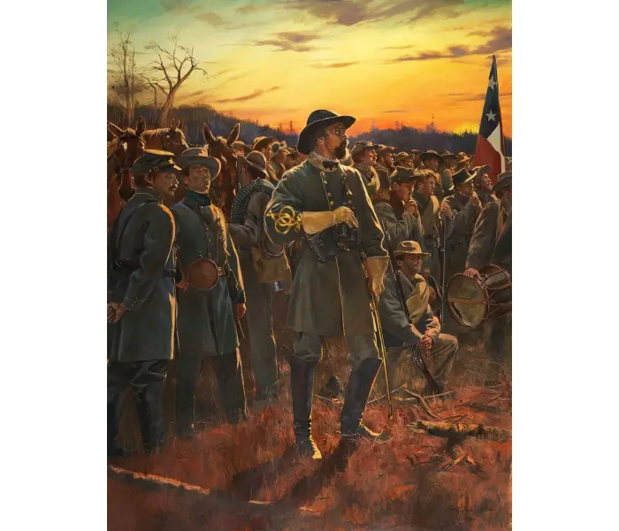 General of The Confederacy - Canvas Giclee