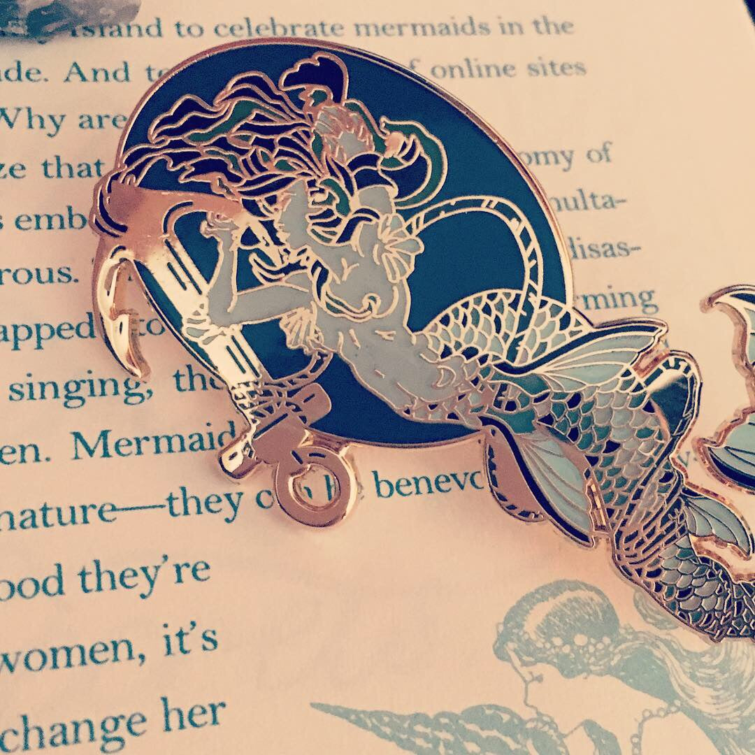 Enamel Pin - The Hanged One Mermaid