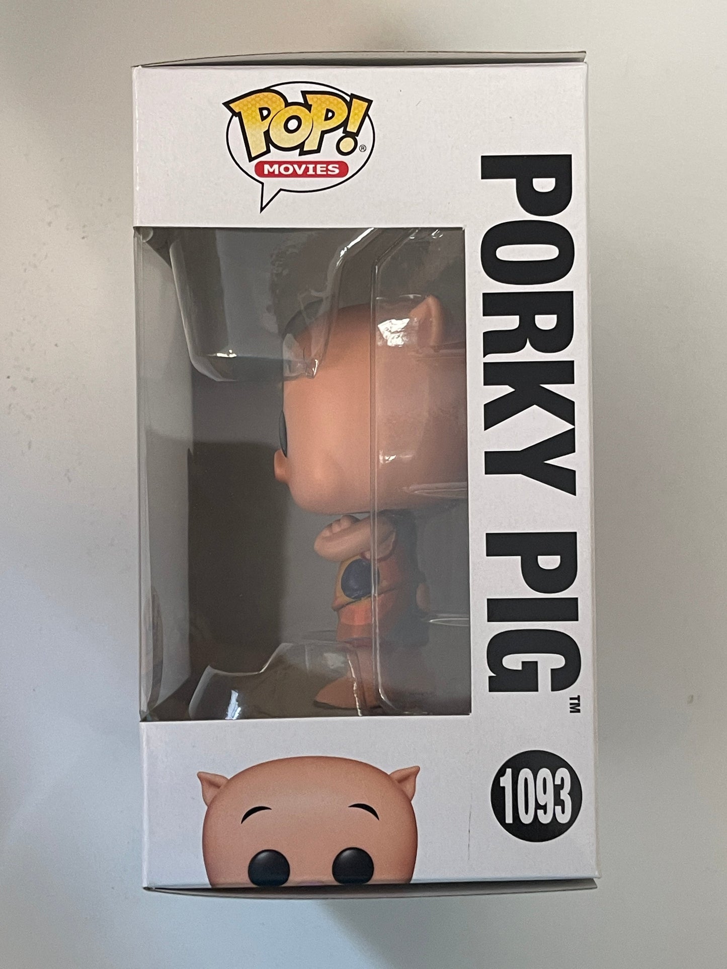 Funko Pop! Movies Porky Pig #1093 Space Jam 2 Funko Shop Exclusive Looney Tunes