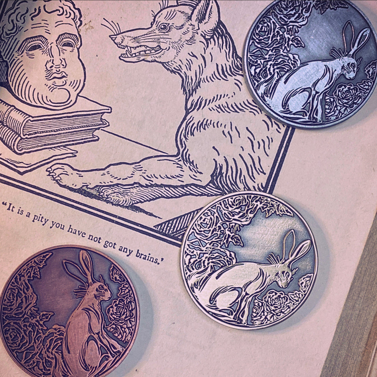 Divination Coins - Set of 8 or Individual Coins