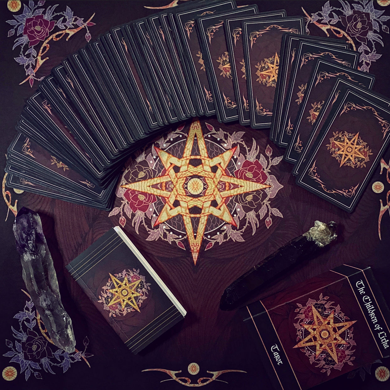 Divination Mat - The Children of Litha (Small: 18”x18”)