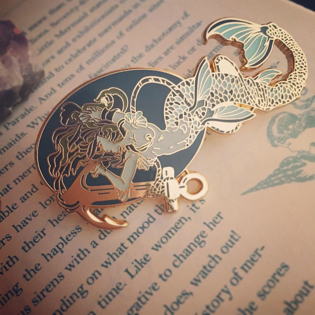 Enamel Pin - The Hanged One Mermaid