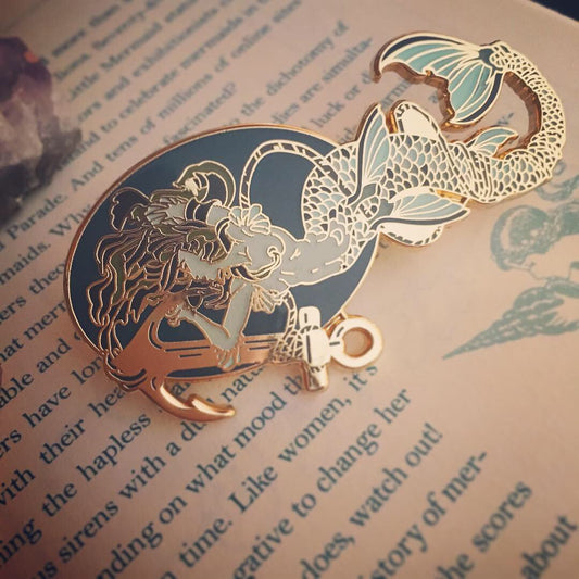 Enamel Pin - The Hanged One Mermaid