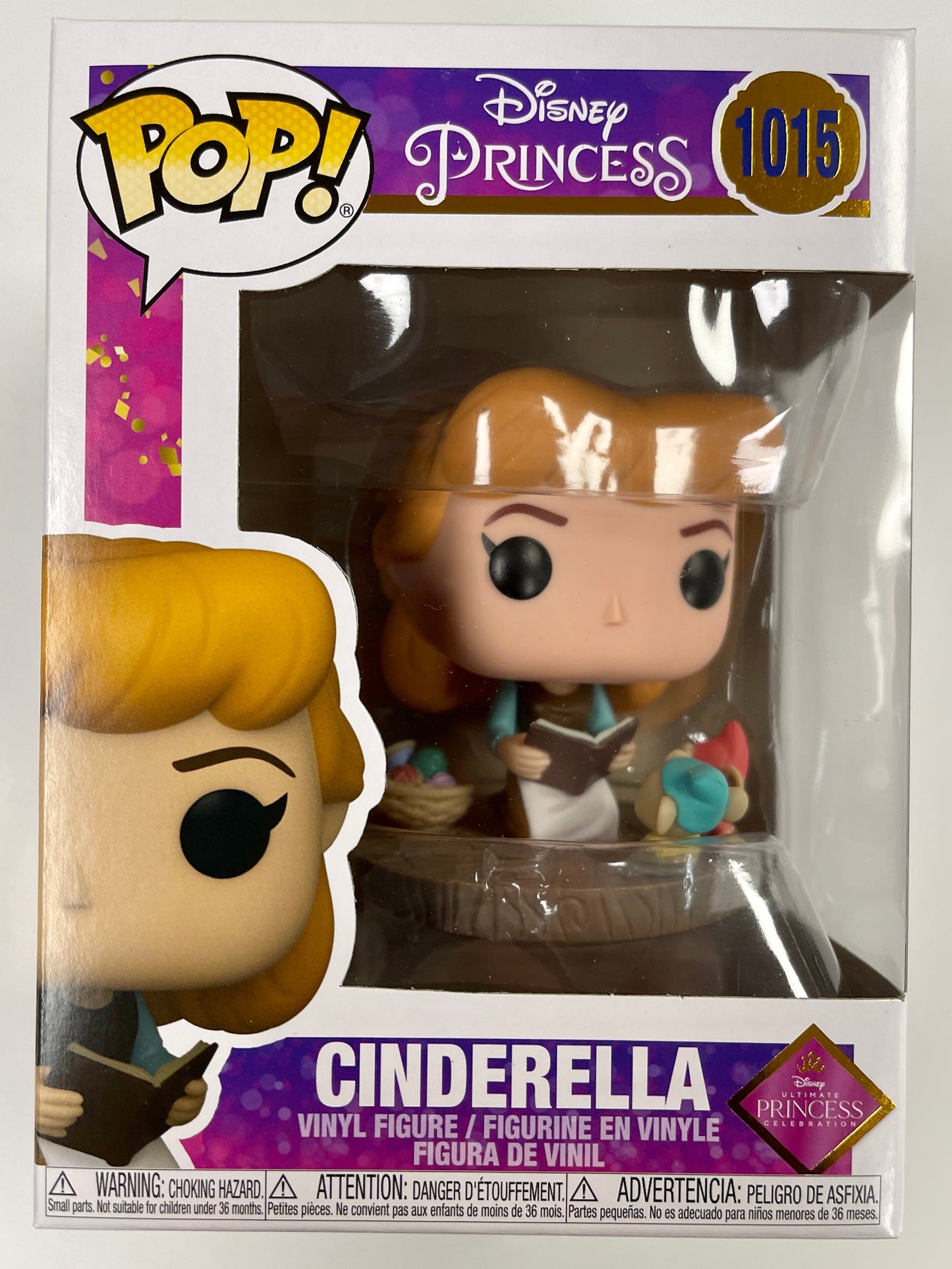 Funko Pop! Disney Princess Cinderella Reading To Mice #1015 Ultimate Collection