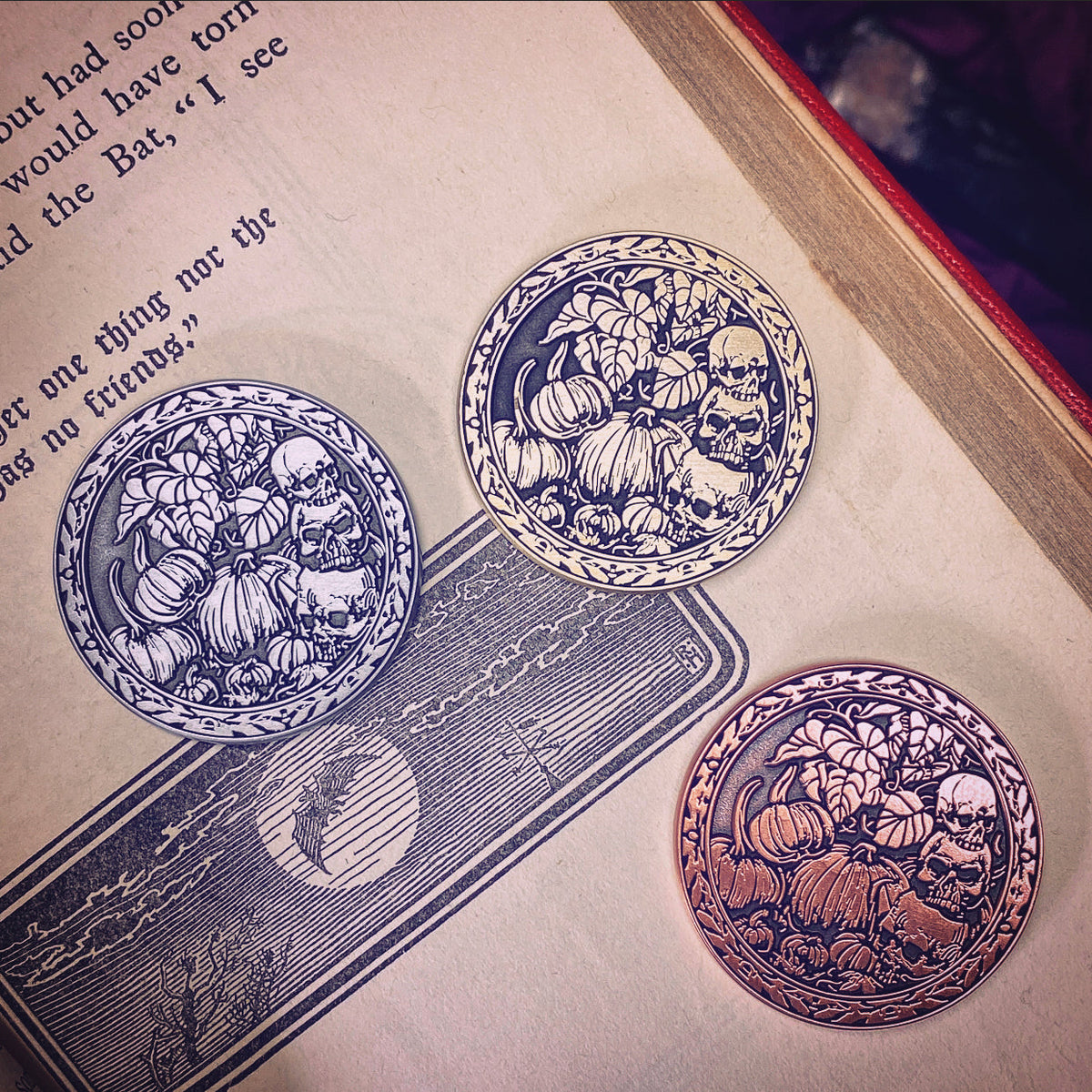 Divination Coins - Set of 8 or Individual Coins