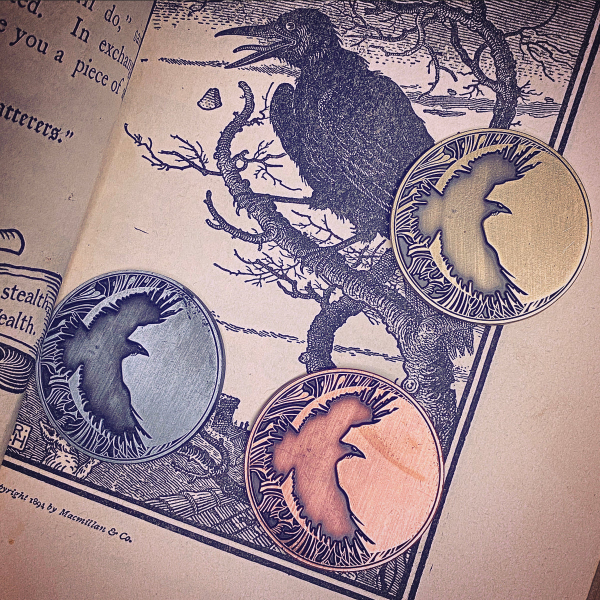 Divination Coins - Set of 8 or Individual Coins