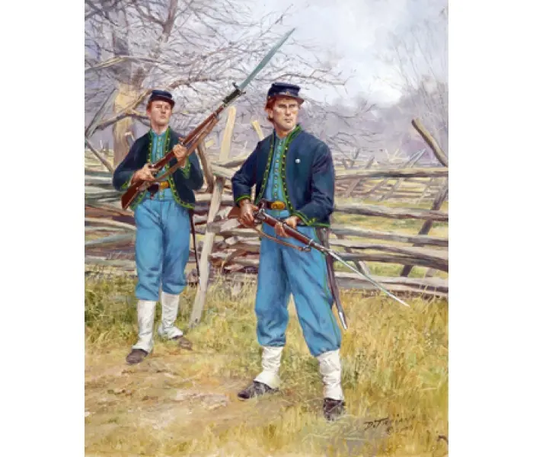 69th Pennsylvania Irish Volunteer Infantry, Backer Zouaves Companies I & K, 1861-1862 - Artist Proof