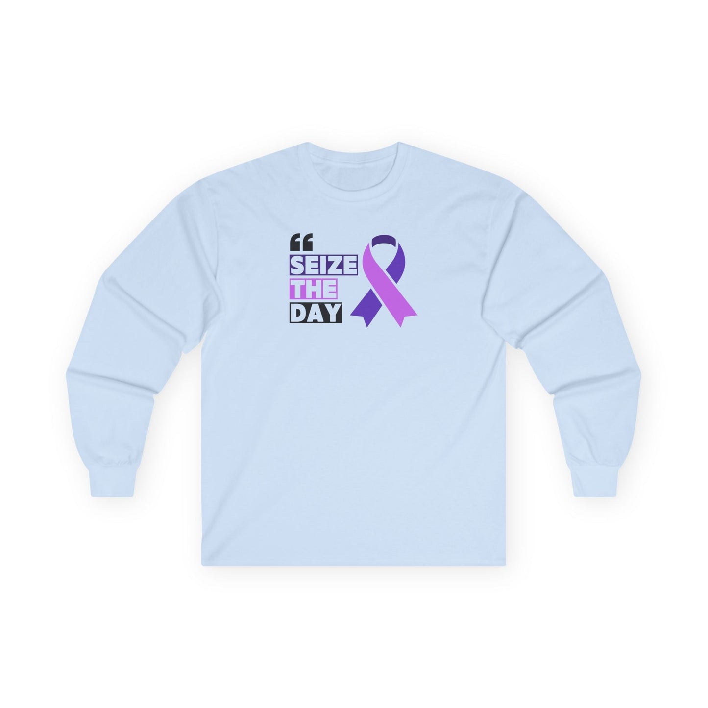 Inspirational Seize the Day Long-Sleeve Tee