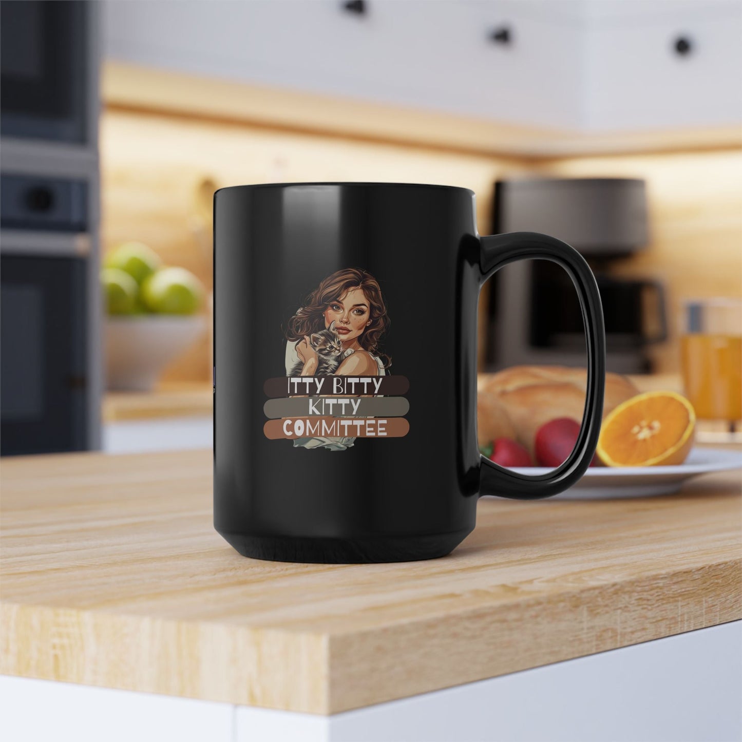 Itty Bitty Kitty Committee Mug | Funny Cat Mug