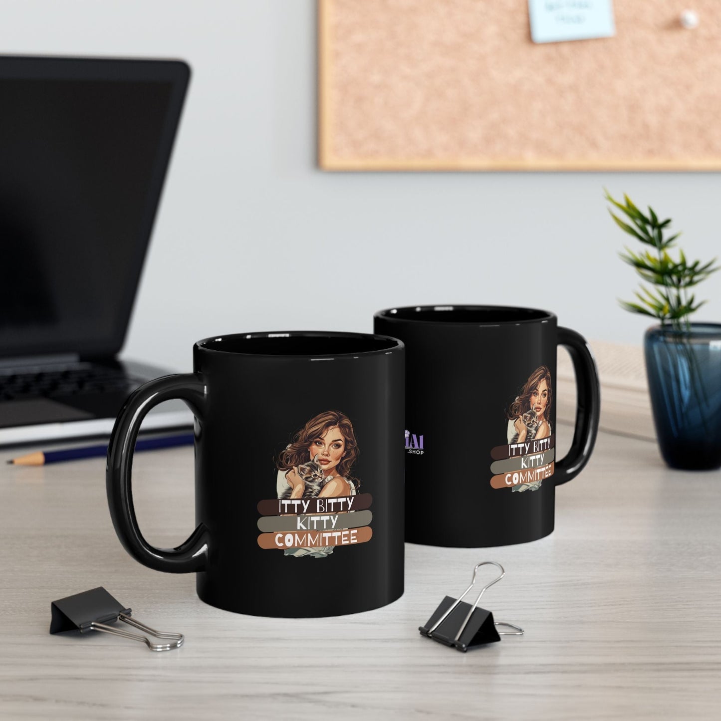 Itty Bitty Kitty Committee Mug | Funny Cat Mug