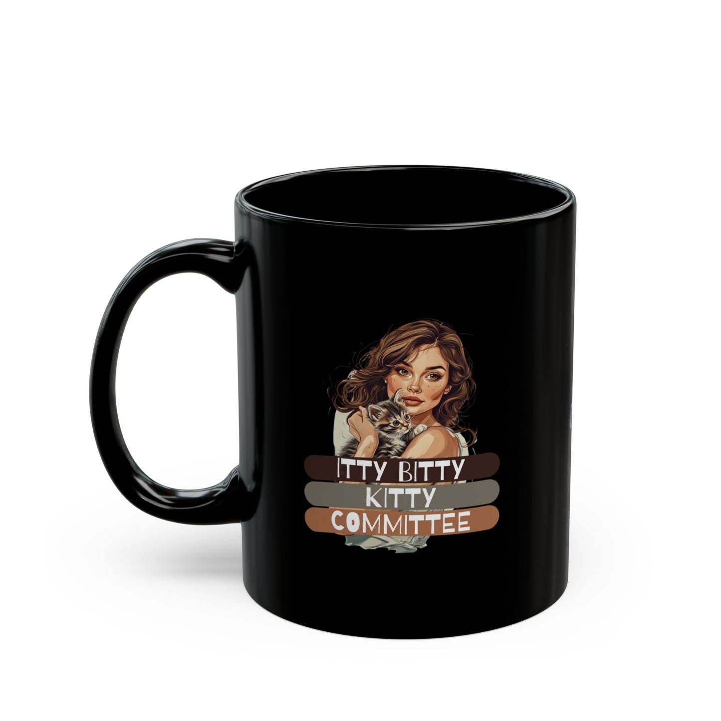 Itty Bitty Kitty Committee Mug | Funny Cat Mug