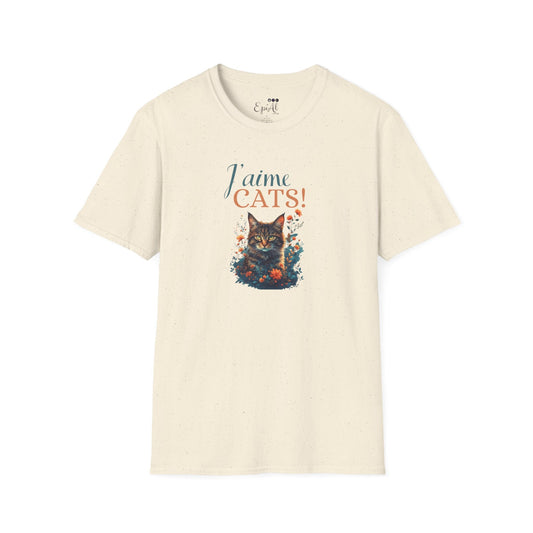 J'aime Cats Unisex Softstyle T-Shirt