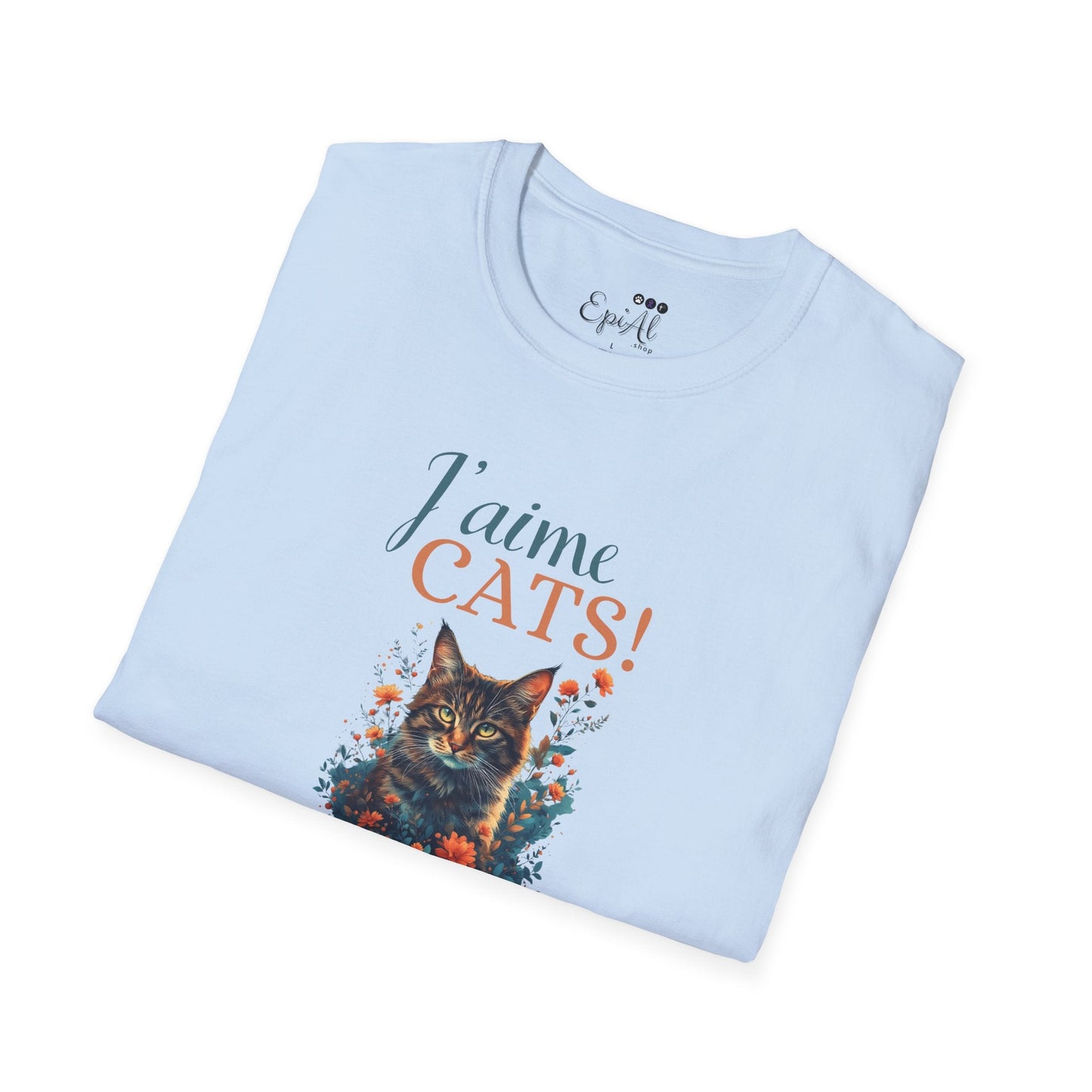 J'aime Cats Unisex Softstyle T-Shirt