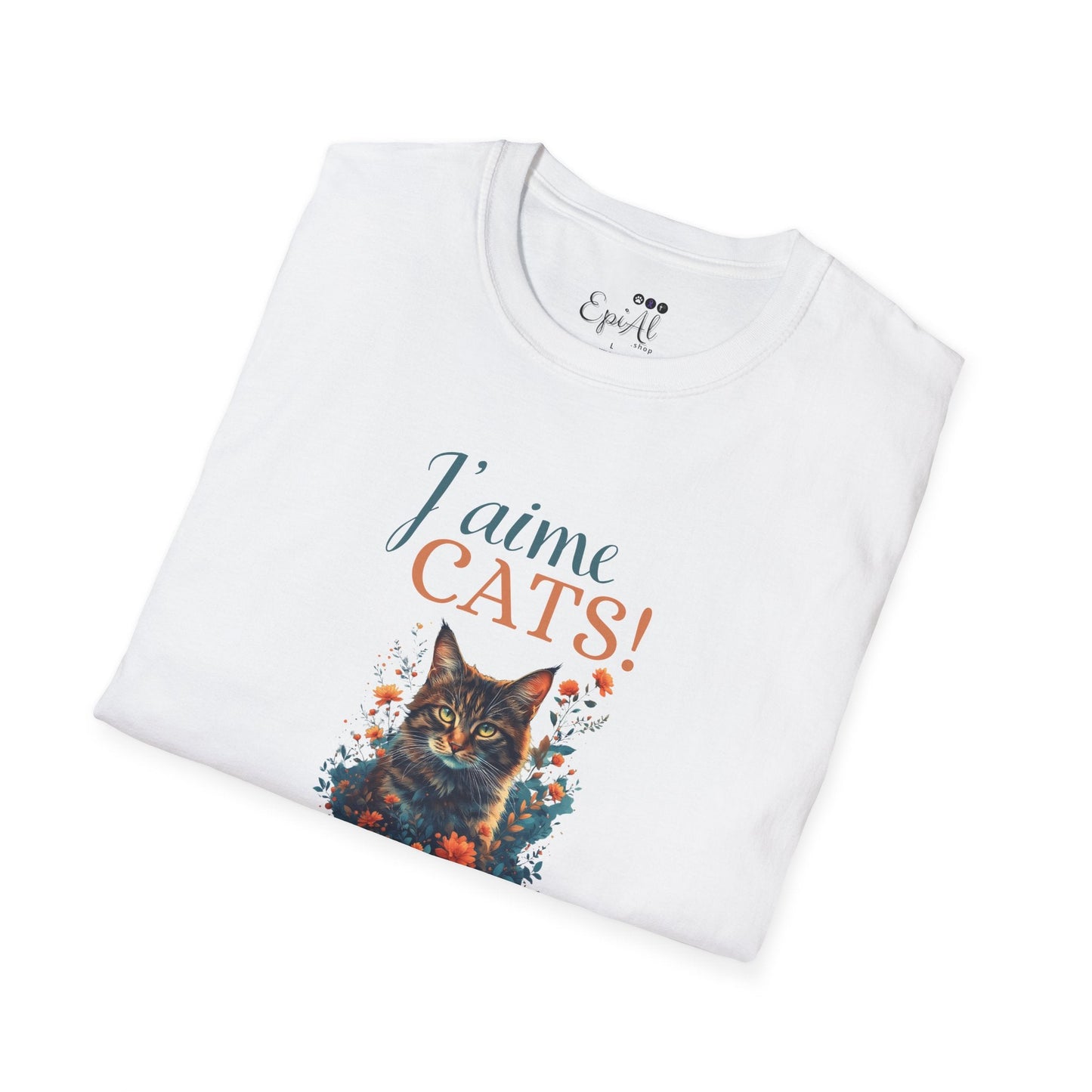 J'aime Cats Unisex Softstyle T-Shirt
