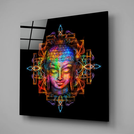 Buddha Glass Wall Art