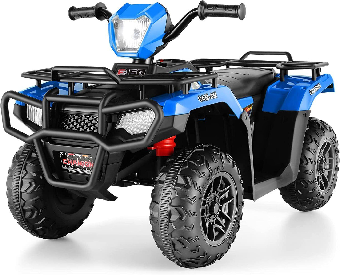 Kids Ride On Jeep Truck with Remote Control, MP3 Player, LED Lights, and 3 Speed Options - Perfect Gift for Children (24V/12V)