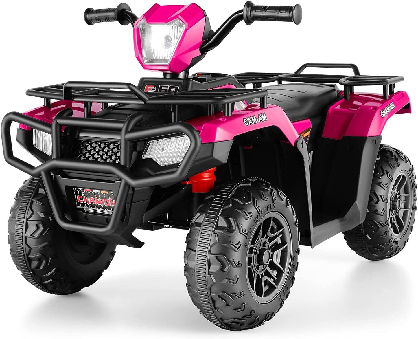 Kids Ride On Jeep Truck with Remote Control, MP3 Player, LED Lights, and 3 Speed Options - Perfect Gift for Children (24V/12V)