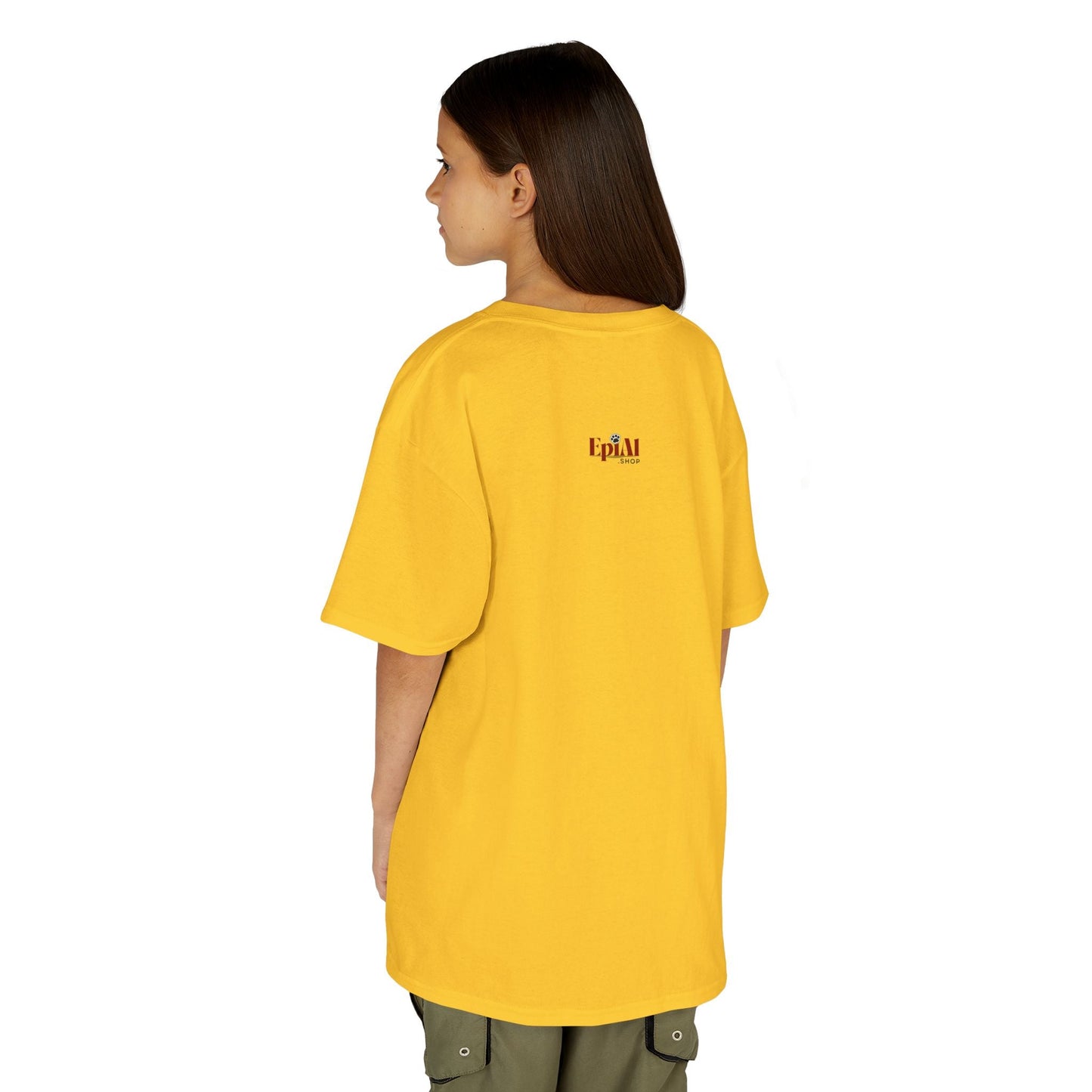 Kids Ollie Cat Tee - Fun and Playful Cotton T-Shirt for Children