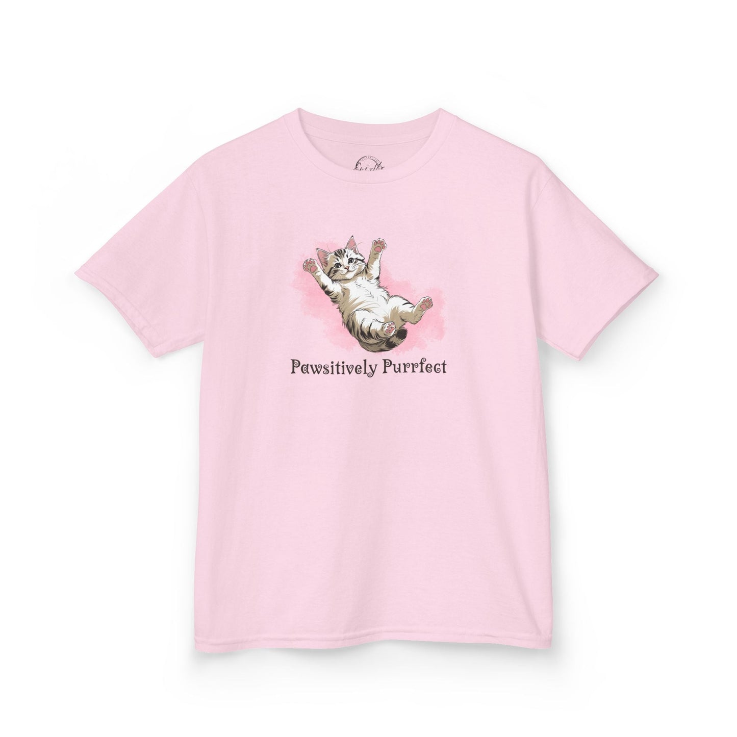 Kids Purrfect Cat Graphic Tee