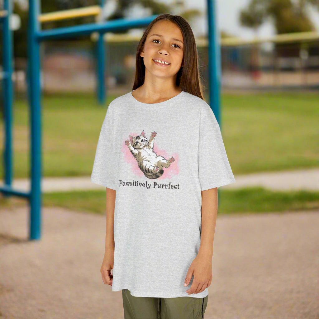 Kids Purrfect Cat Graphic Tee