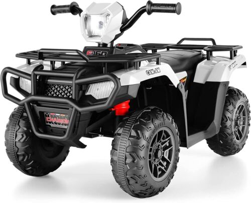 Kids Ride On Jeep Truck with Remote Control, MP3 Player, LED Lights, and 3 Speed Options - Perfect Gift for Children (24V/12V)