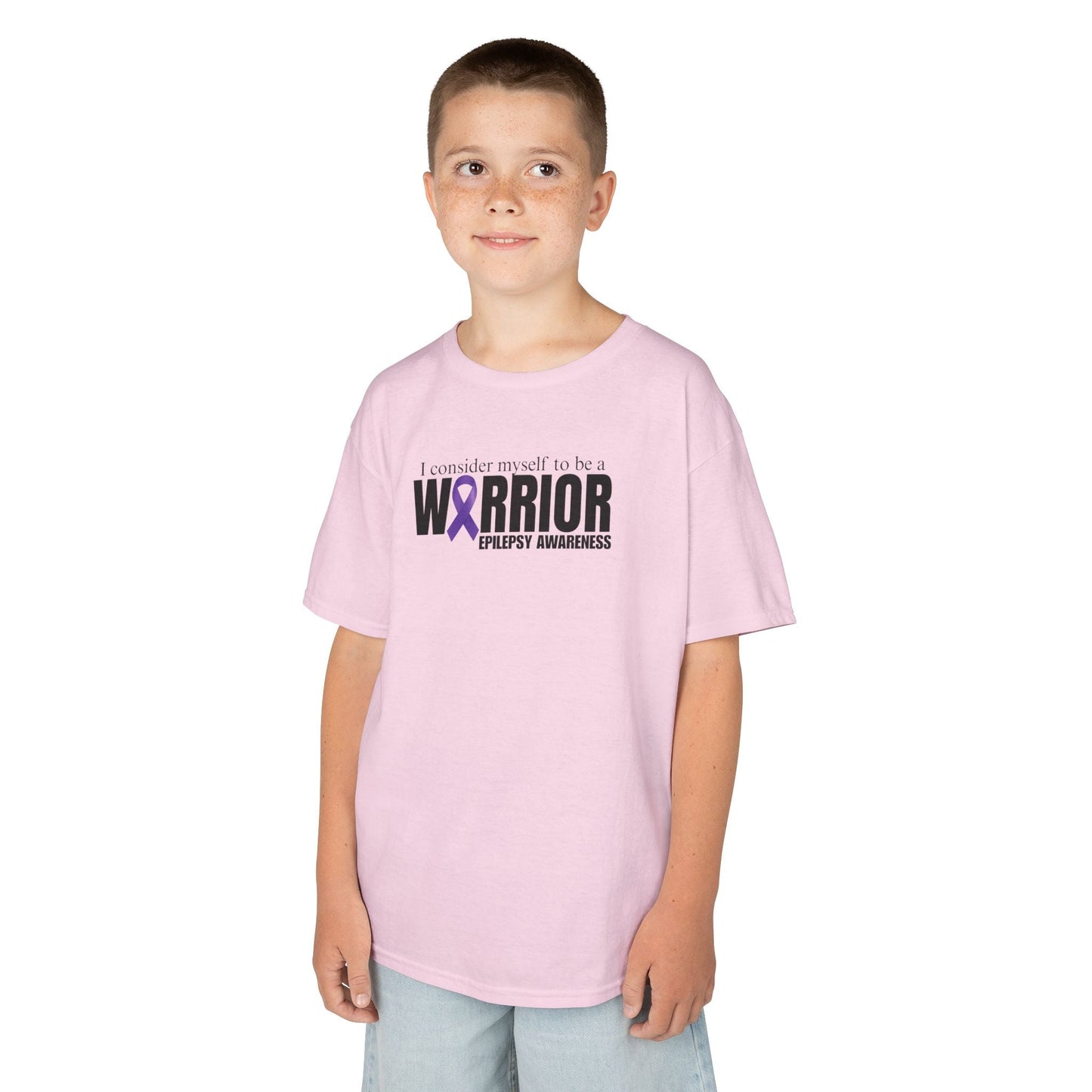 Kids Epilepsy Awareness Tee for Empowering Your Child with Warrior Spirit