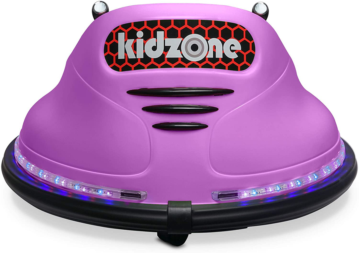 Kidzone DIY Electric Bumper Car for Kids Ages 3-8 with Remote Control - 6V Ride On Toy #00-99