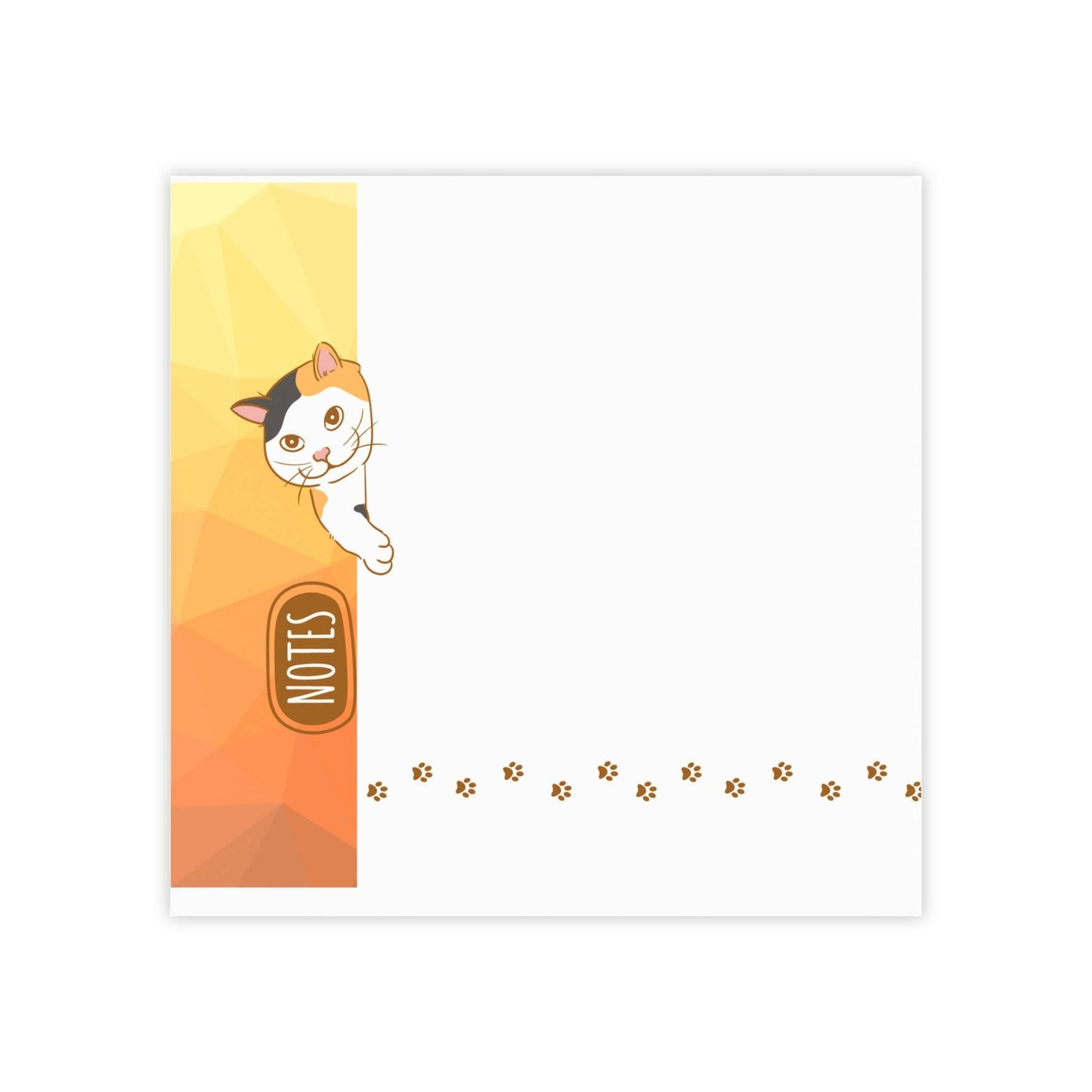 Kitty Post-it Notes | Cat Approved Sticky Notes for Chaotic Brilliance