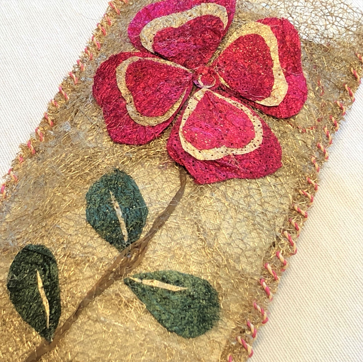 Wild Silk Lavender Sachet - Madagascar Periwinkle