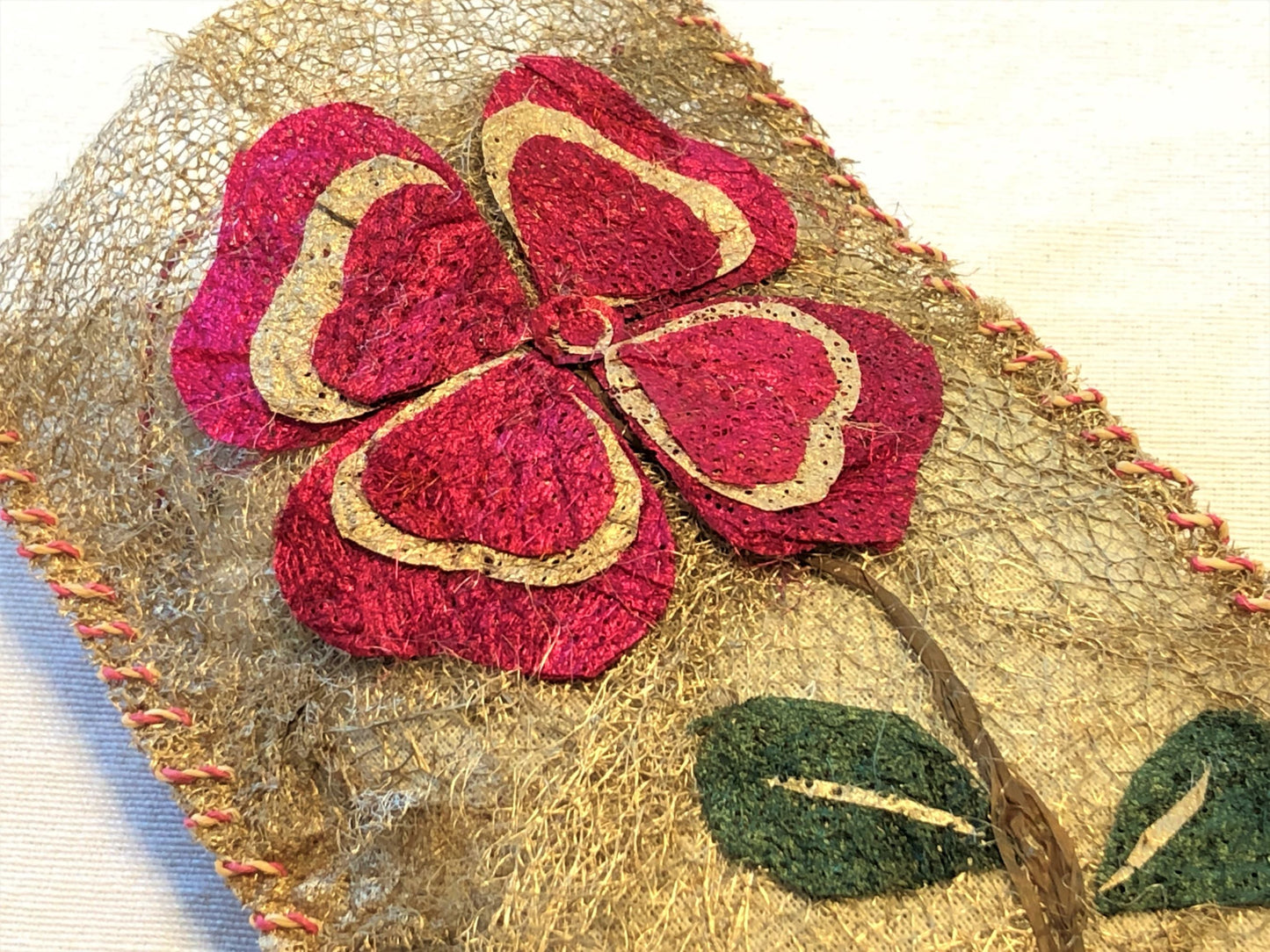 Wild Silk Lavender Sachet - Madagascar Periwinkle