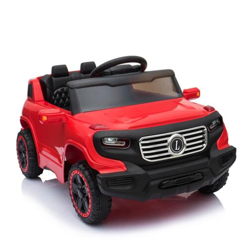 Leadzm Electric Kids Ride On Car with Remote Control, Music and Lights - Perfect Gift for Children