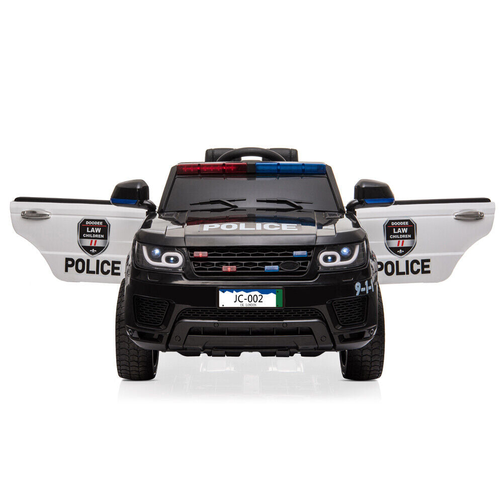 LEADZM JC002 Electric Police Ride-On Car for Kids with 2.4G Remote Control