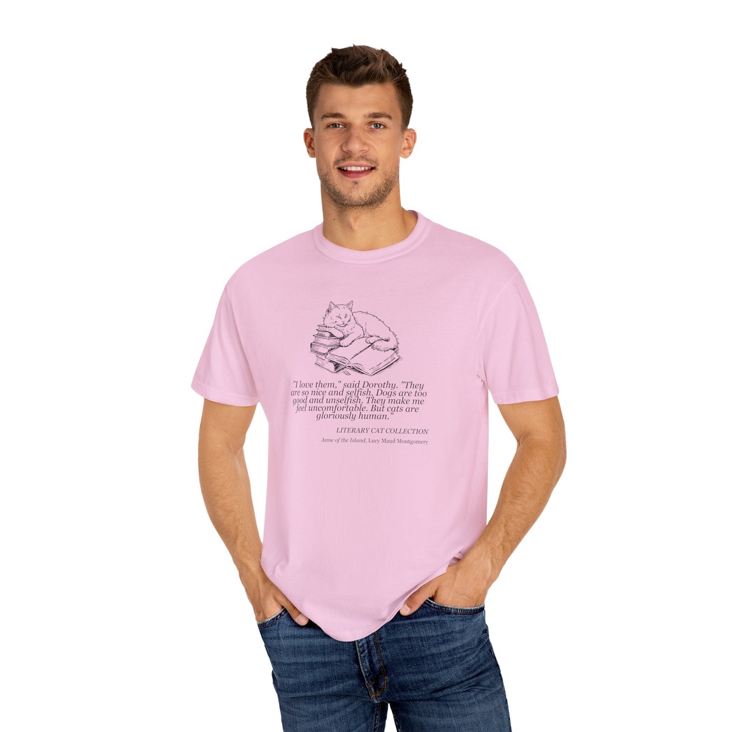 Literary Cat Unisex T-Shirt - Anne of the Island