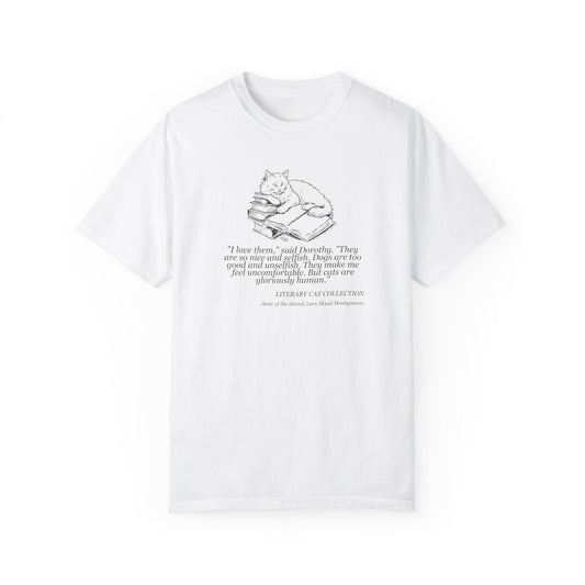 Literary Cat Unisex T-Shirt - Anne of the Island