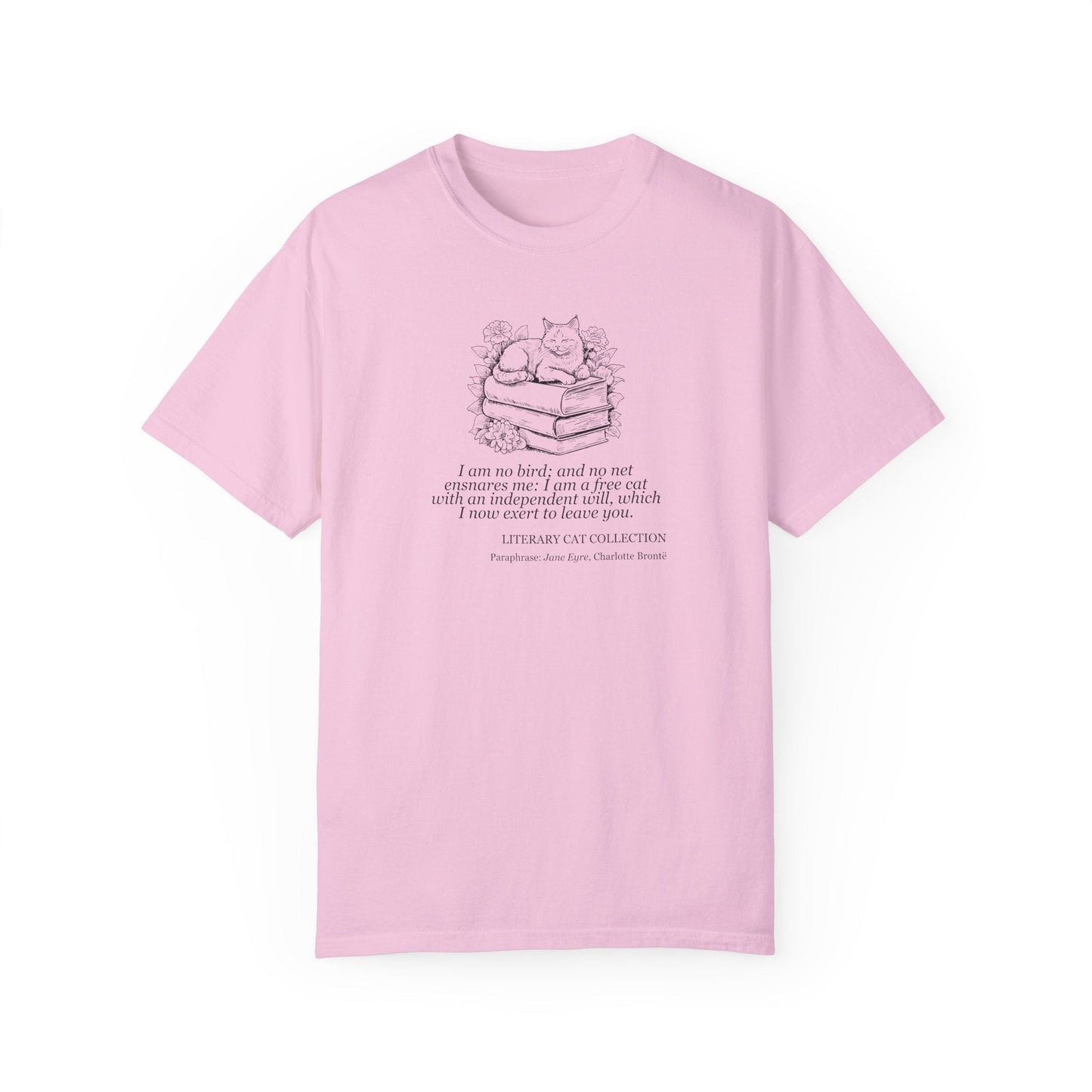 Literary Cat Unisex T-Shirt - Jane Eyre