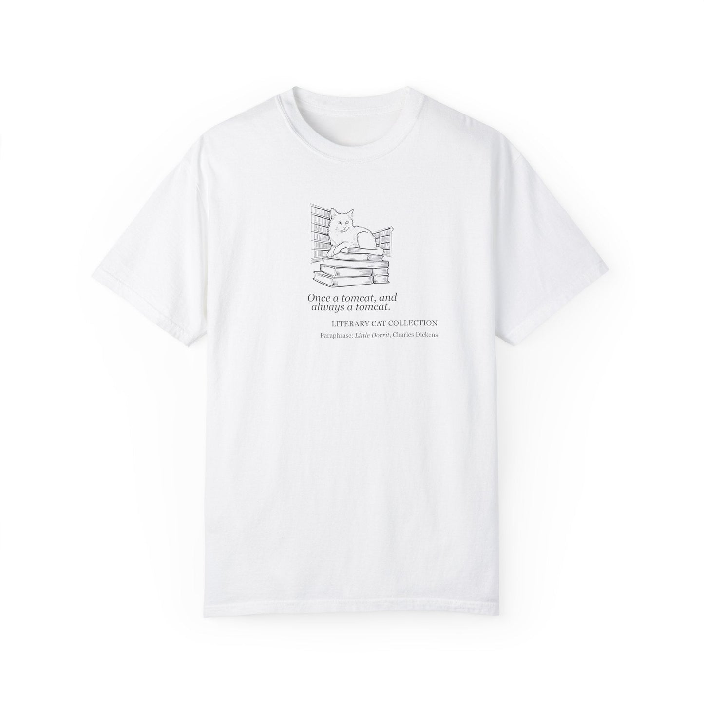 Literary Cat Unisex T-Shirt - Little Dorrit