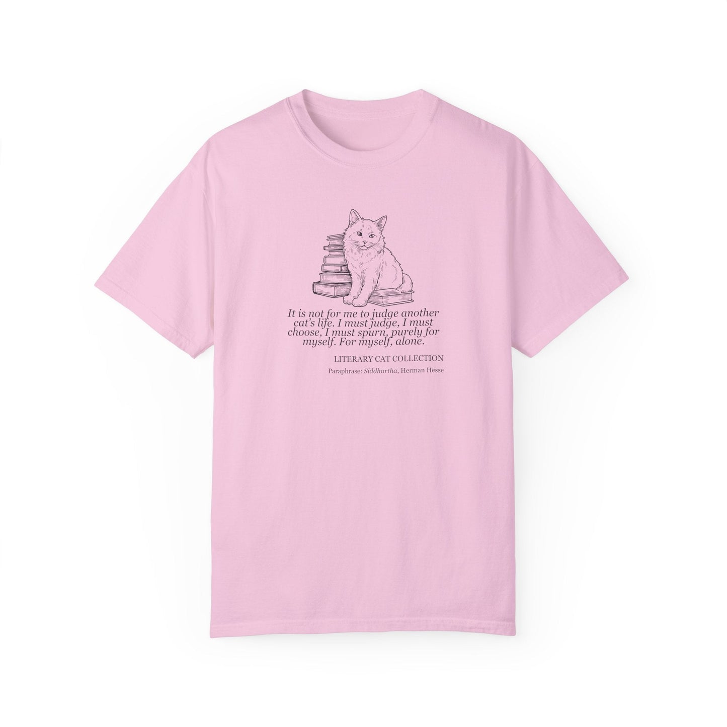 Literary Cat Unisex T-Shirt - Siddhartha