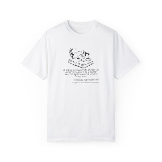 Literary Cat Unisex T-Shirt - The Alchemist