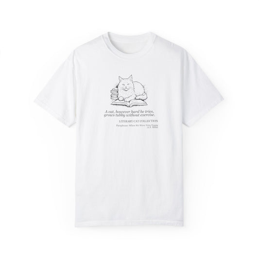 Literary Cat Unisex T-Shirt - When We Were Very Young