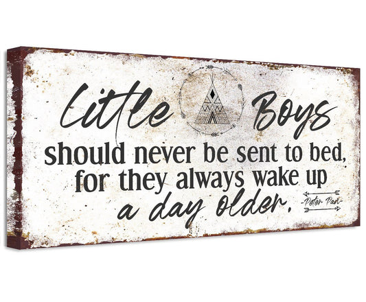 Little Boys - Canvas