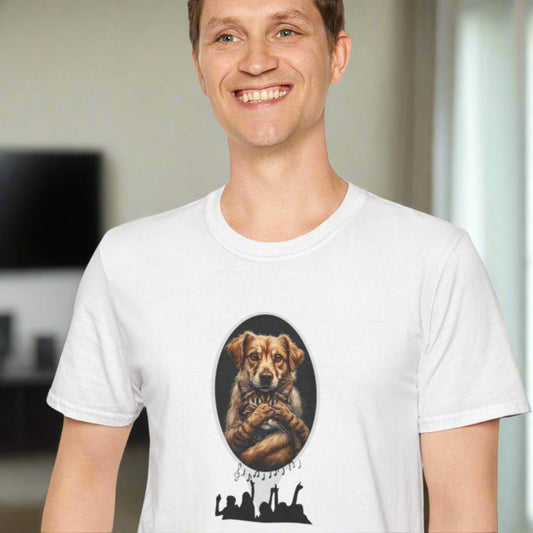 Look at Those Two Softstyle T-Shirt for Unisex Fashion