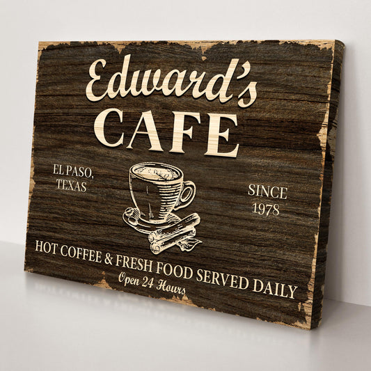 Cafe Sign III