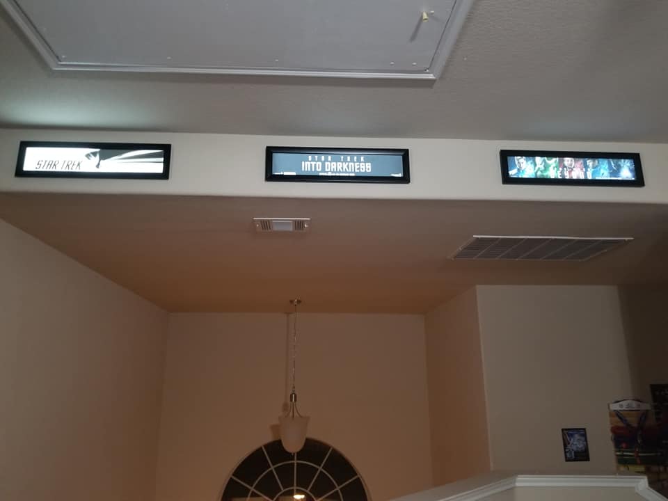 Mylar 5x25 Glowbox LED Light Box Poster Frame