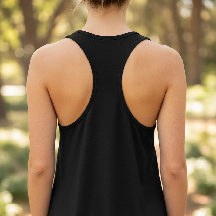 Kaylee's Material Girl, But With Standards — Flowy Racerback Tank
