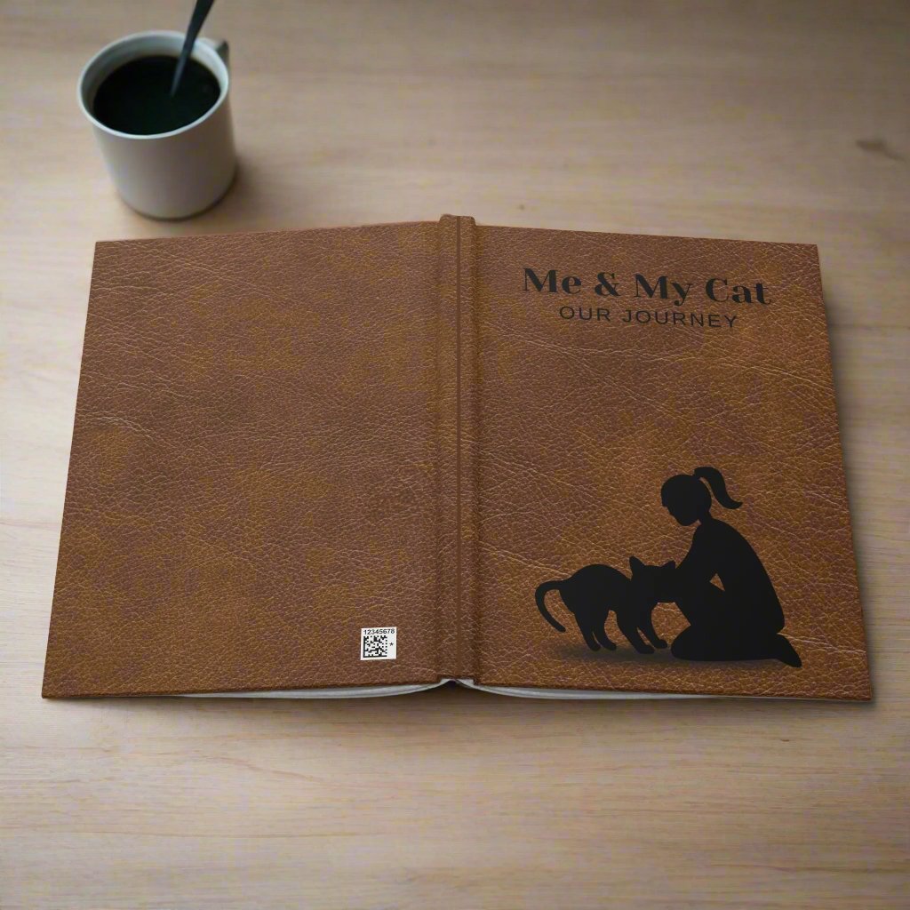 Me and My Cat Hardcover Journal Matte