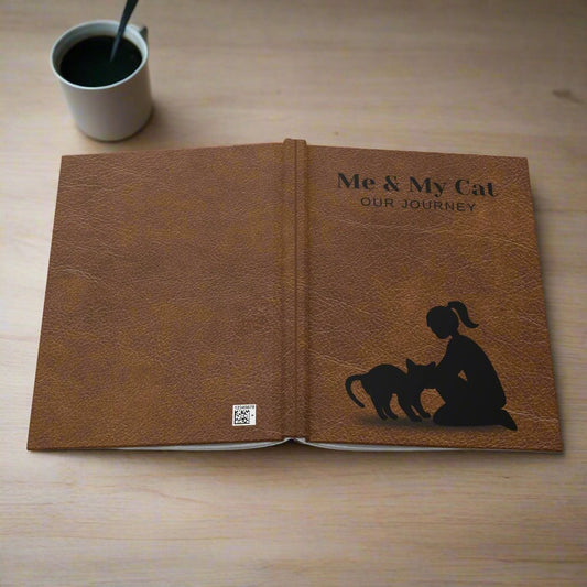 Me and My Cat Hardcover Journal Matte