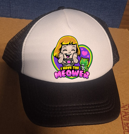 Adjustable Trucker Baseball Hat Cap I Have The Meower He Man Cringer MOTU