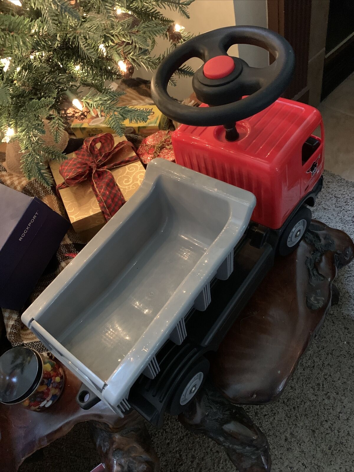 Mercedes Dump Truck Ride-On Toy for Toddlers