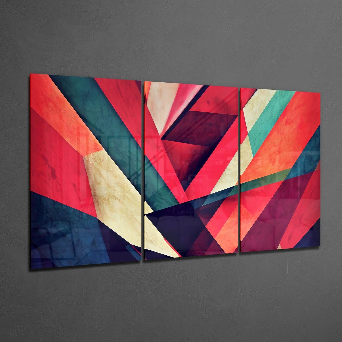 Shaped Glass Wall Art