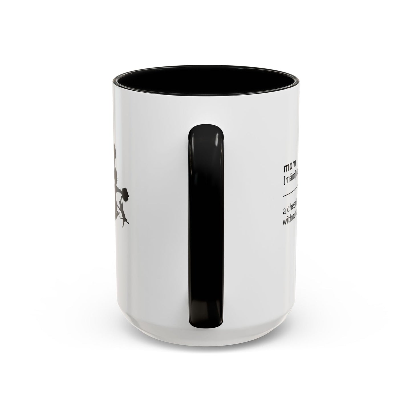 Mom Cheerleader Accent Coffee Mug - Perfect Gift for Moms